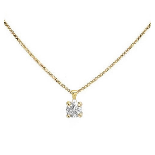 Colgante Oro Circonita