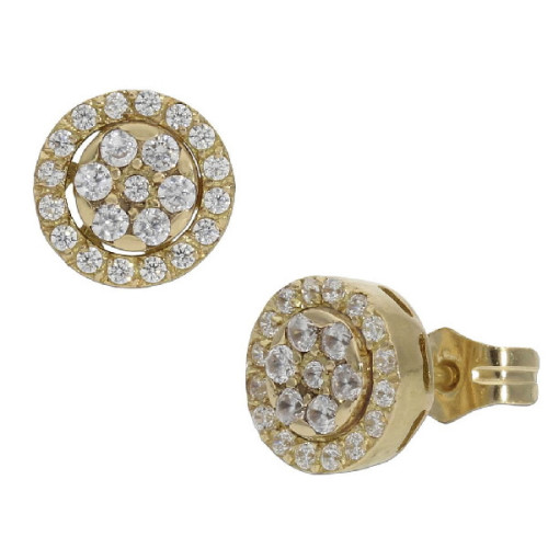 Pendientes Oro (2 en 1) Lucarelli P1278