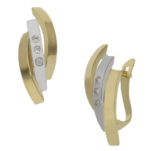 Pendientes Oro Lucarelli P1006