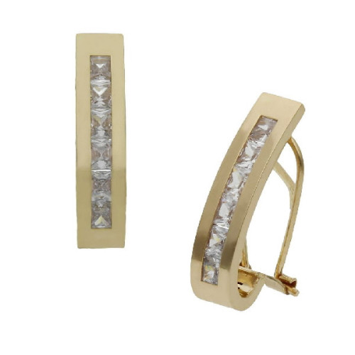 Pendientes Oro Lucarelli P1458