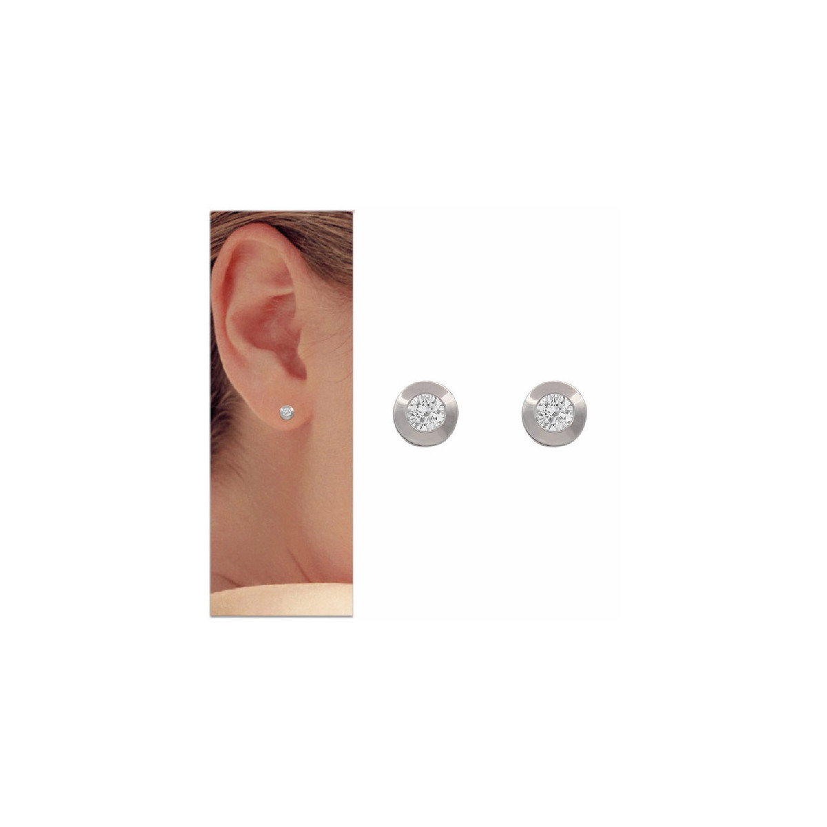 Pendientes Oro Lucarelli P42