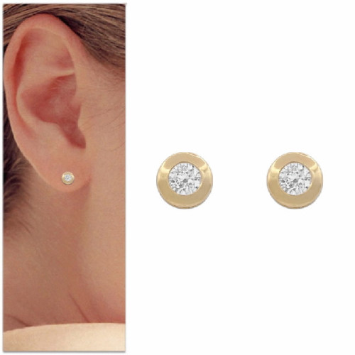 Pendientes Oro Lucarelli P17