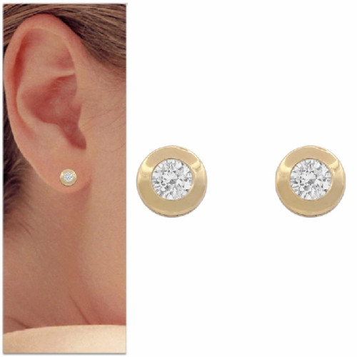 Pendientes Oro Lucarelli P16