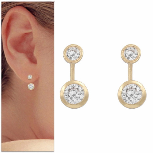 Pendientes Oro Lucarelli P994