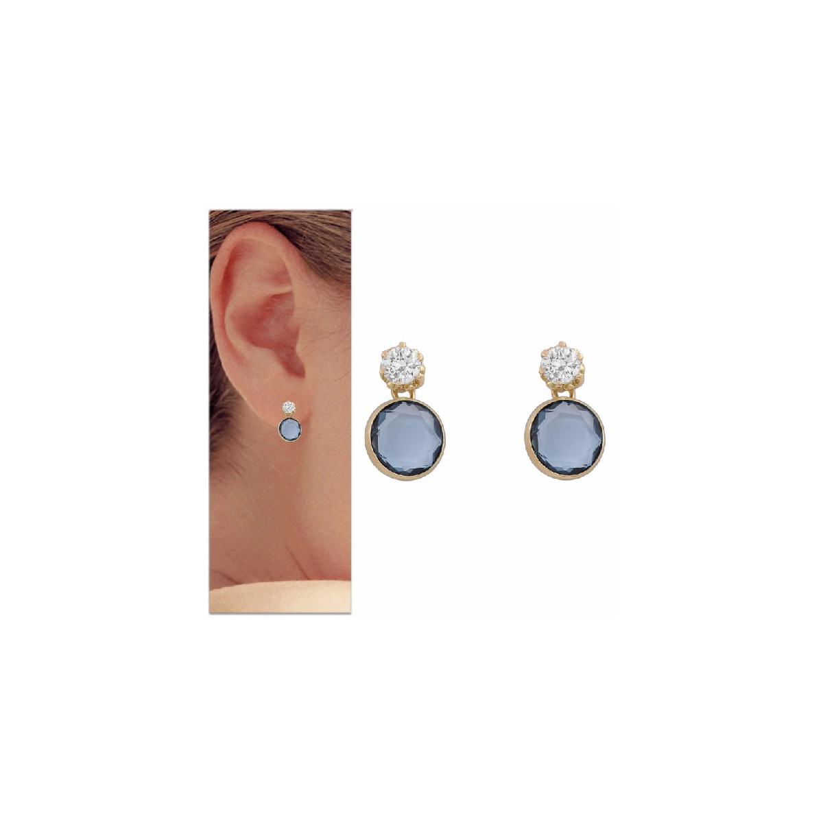 Pendientes Oro Lucarelli P912