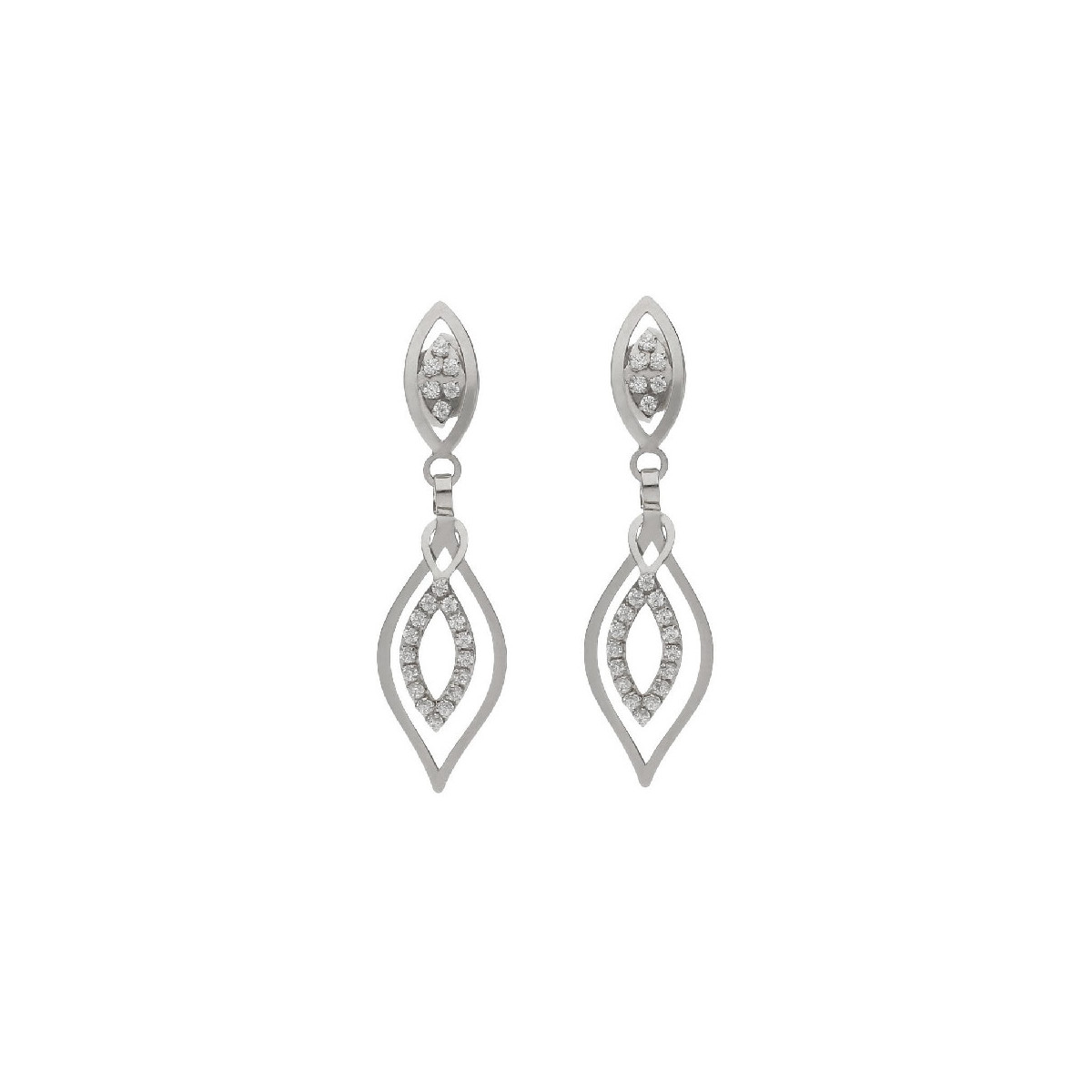 Pendientes Oro Lucarelli P1474