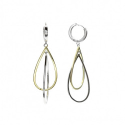 Pendientes plata LineArgent 17940-A