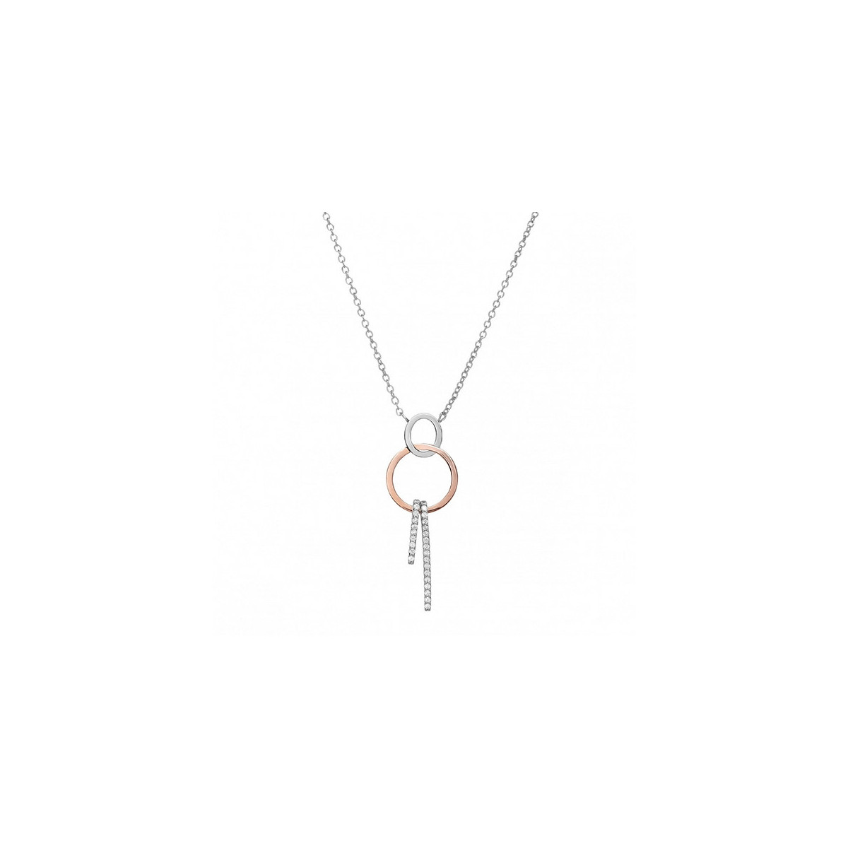 Collar plata LineArgent 18451-PE