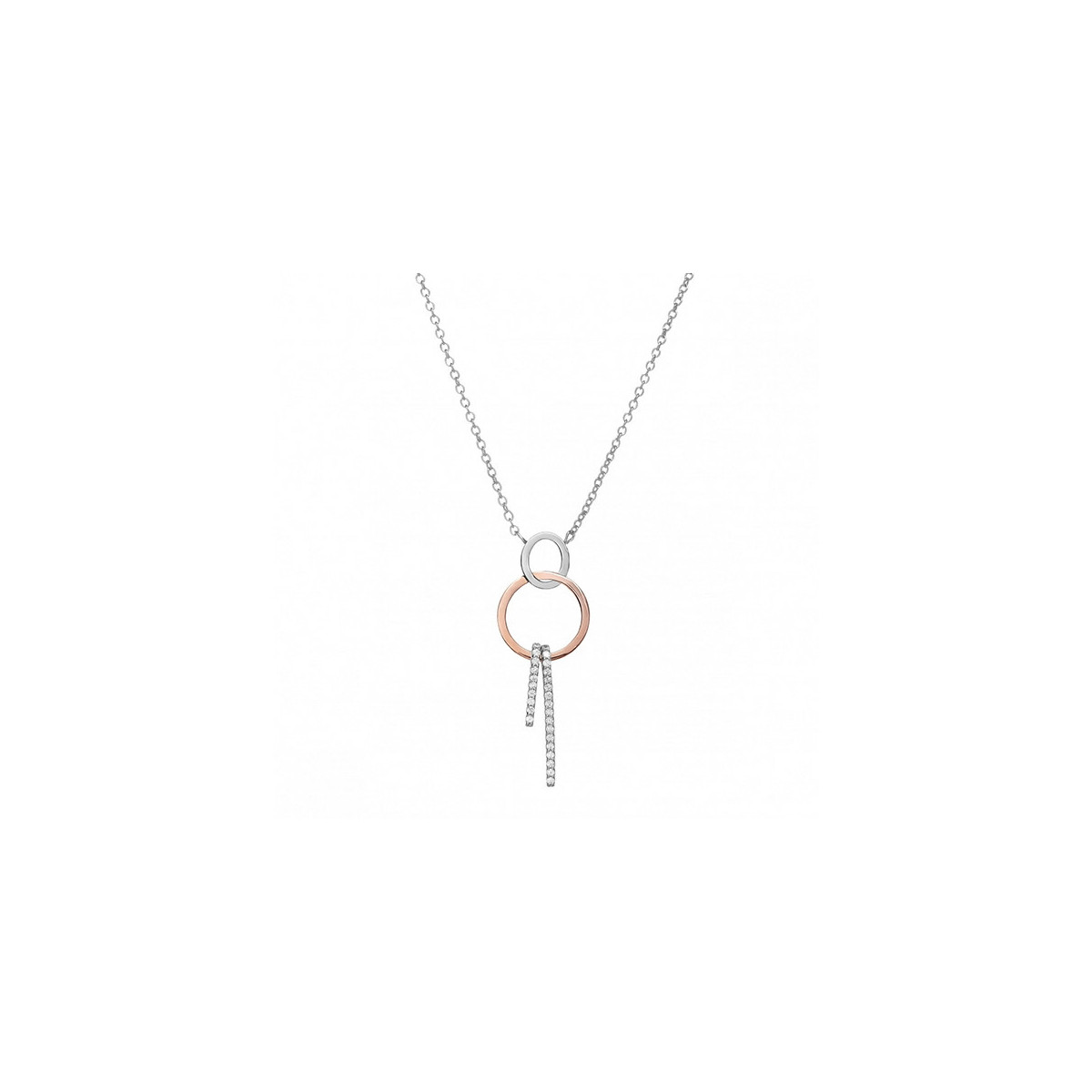 Collar plata LineArgent 18451-PE