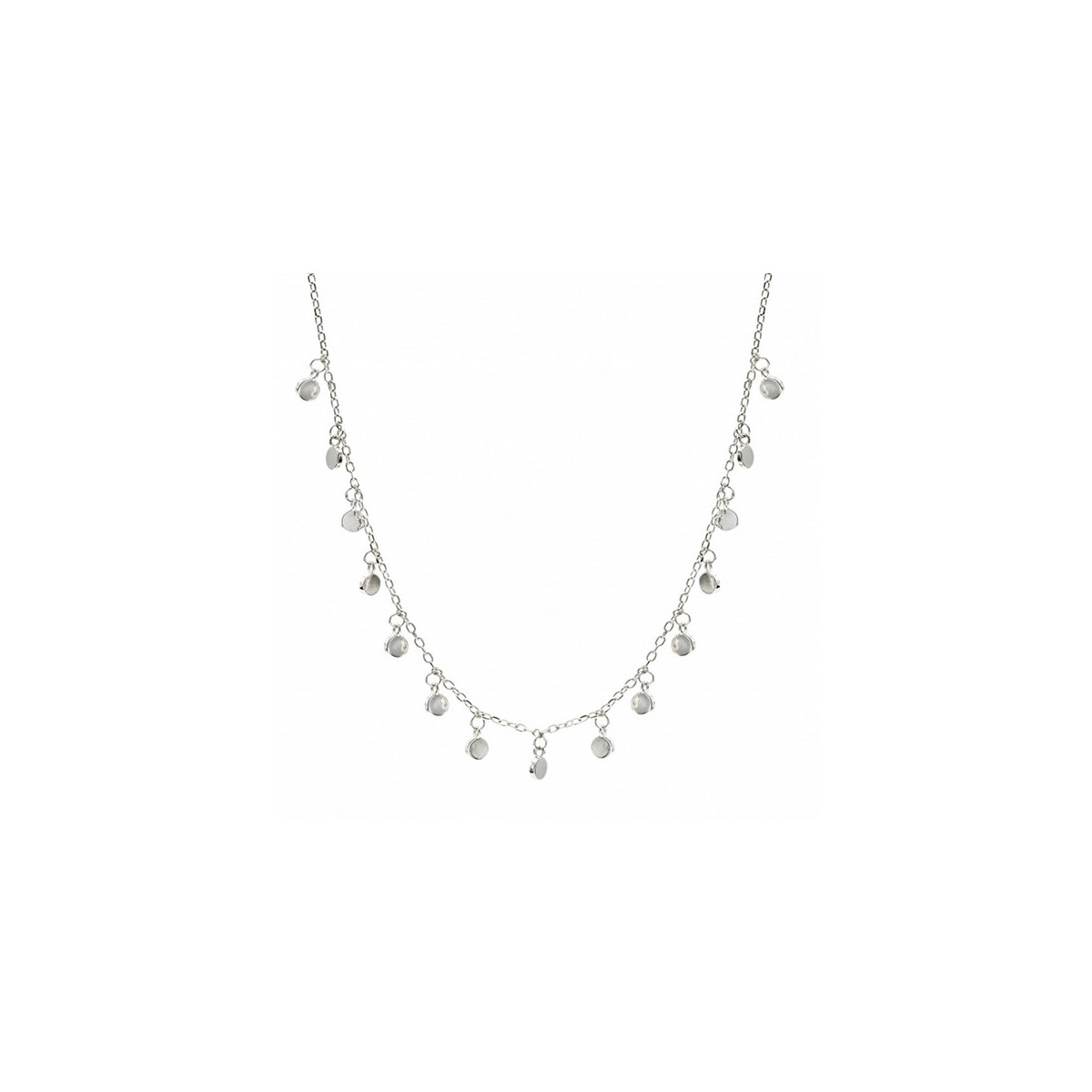 Collar plata LineArgent 18099-W-C
