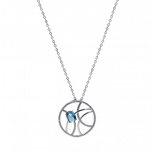 COLLAR PLATA LINEARGENT 10061-G-PE