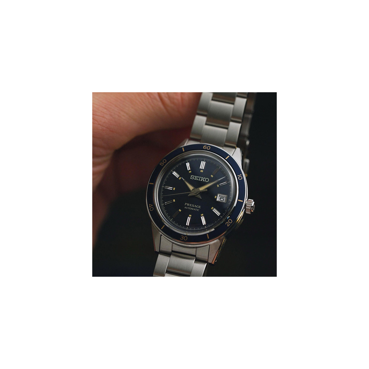 SEIKO PRESAGE STYLE 60 AZUL OSCURO