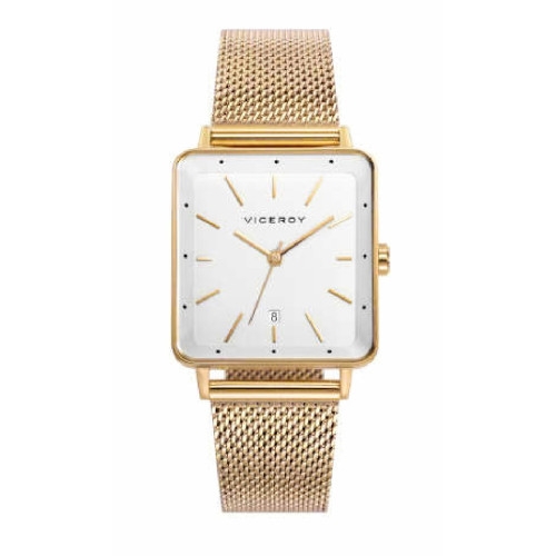 Reloj para mujer Viceroy con correa tipo acero IP Dorado